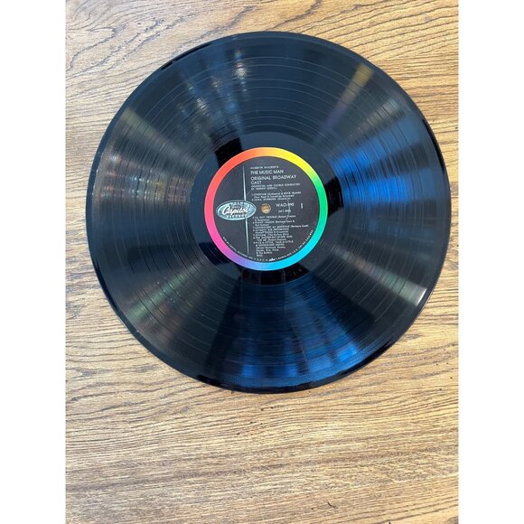Meredith Willsons "The Music Man" Original Broadway Cast Vinyl Record WAO-990 - Picture 4 of 6